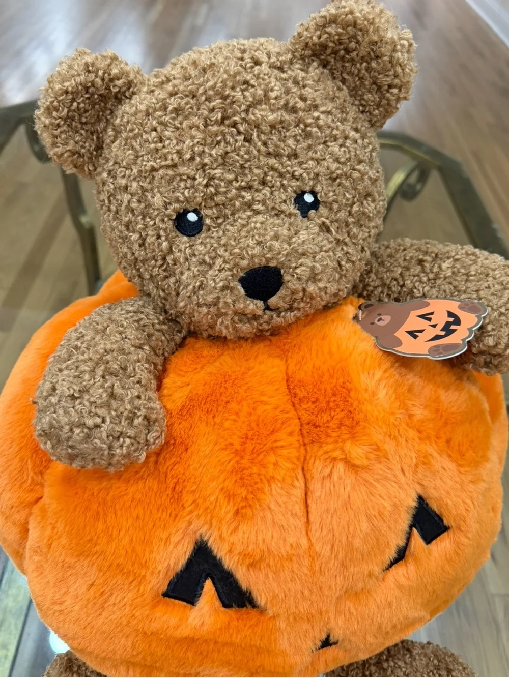 🦋Halloween Bear Pumpkin 🎃 Decorative Throw Pillow 27
